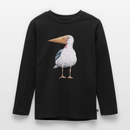 Eisvogel - Kinder Premium Langarmshirt - Schwarz