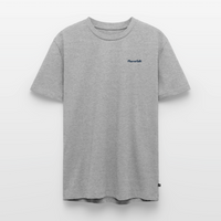 Meerverliebt Stick - Unisex Premium T-Shirt - Grau meliert