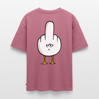 F**k You Möwe - Unisex Premium Oversized Bio T-Shirt - Mauve