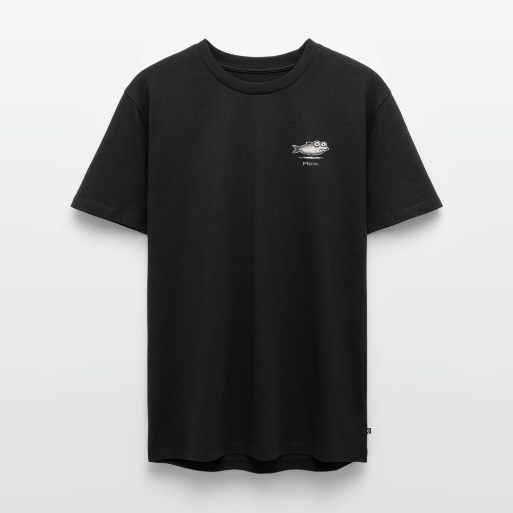 Fischkopp | MOIN Küstenbande - Unisex Premium T-Shirt - Schwarz