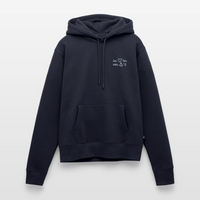 Im Herzen Verankert Stick - Frauen Premium Hoodie - Navy