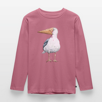 Eisvogel - Kinder Premium Langarmshirt - Mauve