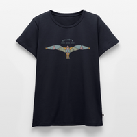 Vintage Möwe - Frauen Premium T-Shirt - Navy