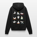 Yoga Möwen - Frauen Premium Hoodie - Schwarz