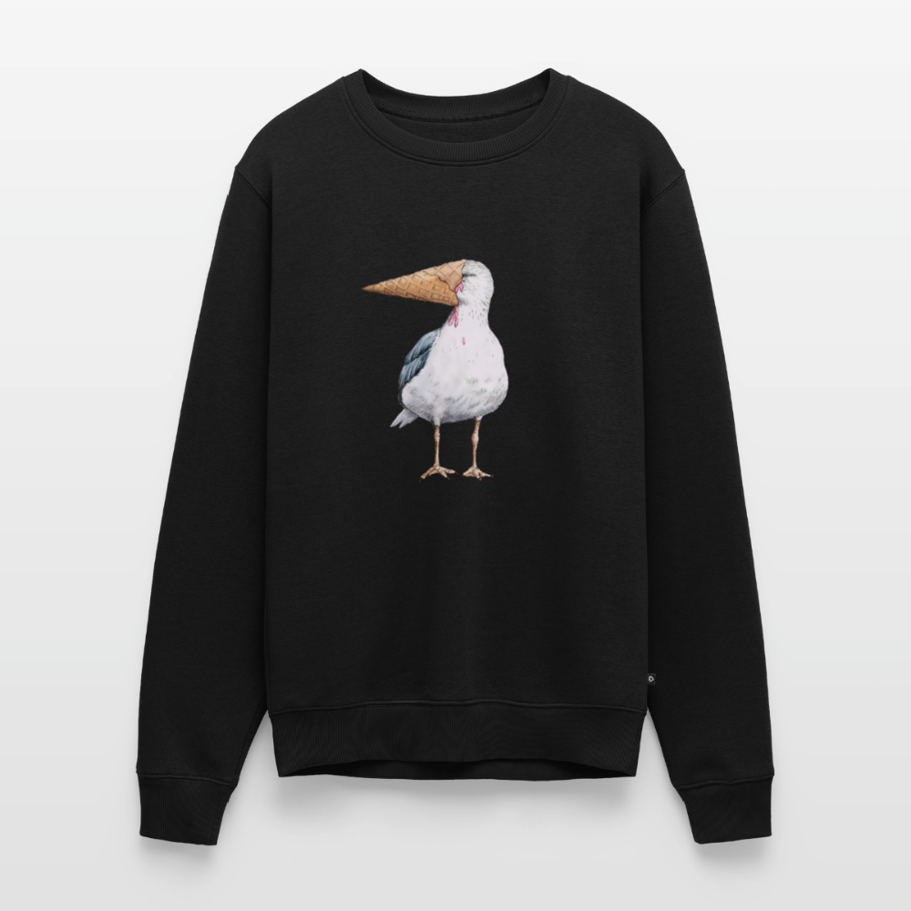 Eisvogel - Unisex Premium Pullover - Schwarz