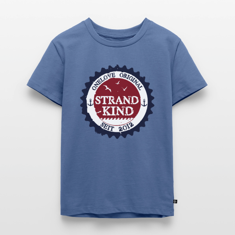 Strandkind Original - Kinder Premium T-Shirt - Taubenblau