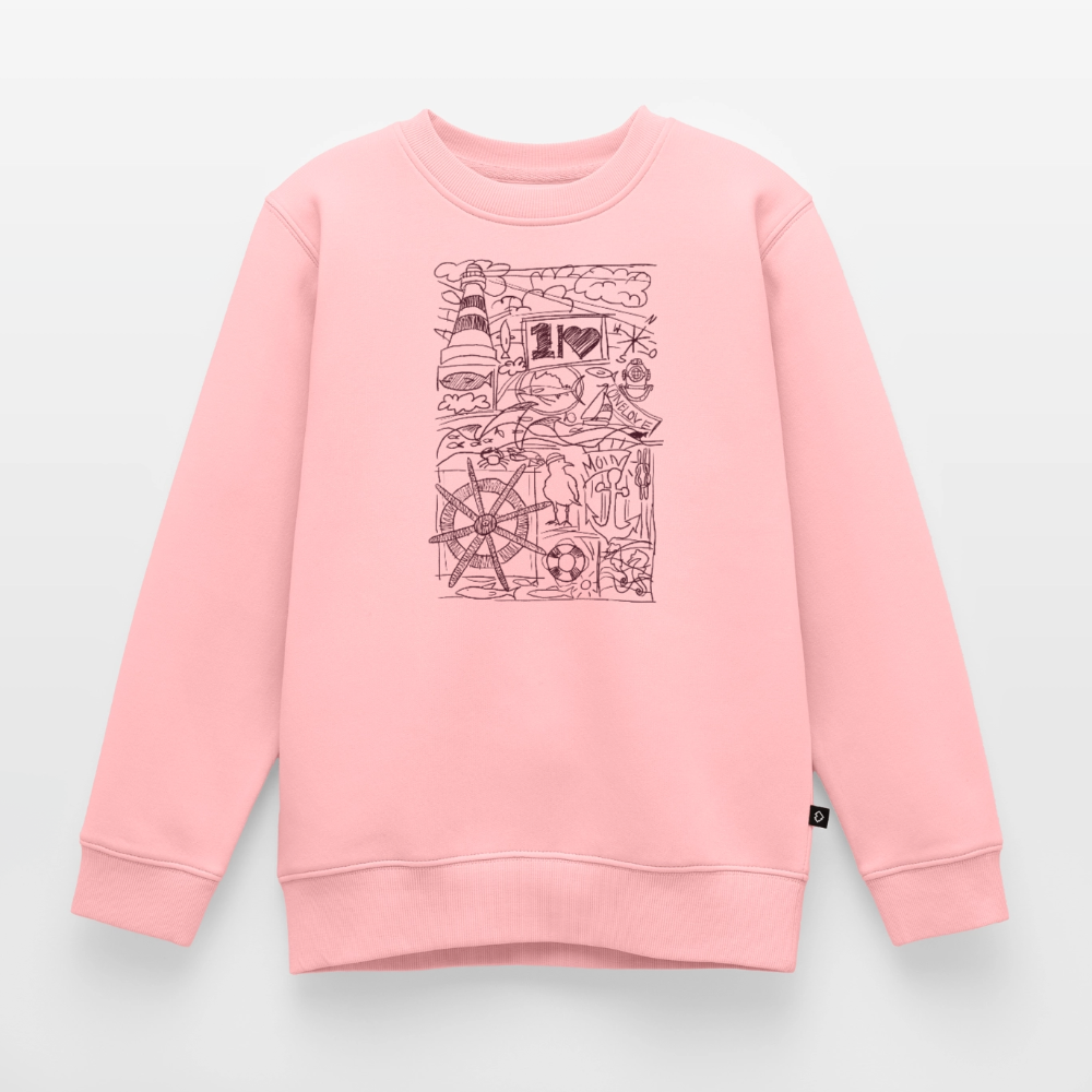 Collage - Kinder Premium Pullover - Rosa