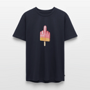 Mittelfinger-Eis - Unisex Premium T-Shirt - Navy