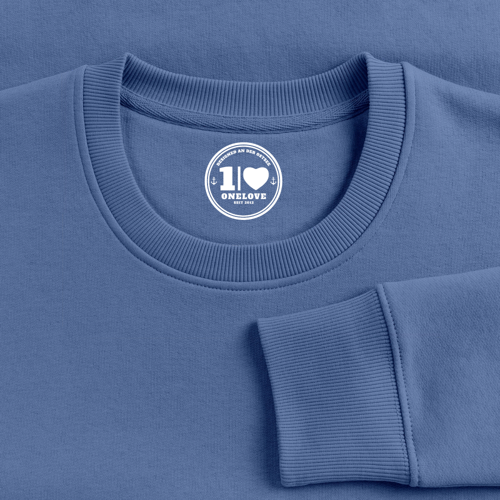 Yoga Möwen - Unisex Premium Pullover - Taubenblau