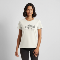 Ich dreh Dorsch - Frauen Premium T-Shirt - Naturweiß