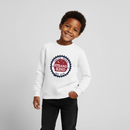 Strandkind Original - Kinder Premium Pullover - Weiß