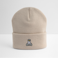 Lovebird - Bestickte Wintermütze - Beige