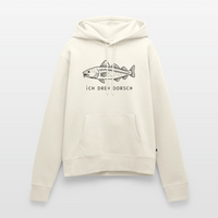 Ich dreh Dorsch - Frauen Premium Hoodie - Naturweiß
