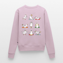 Yoga Möwen - Frauen Premium Pullover - Altrosa