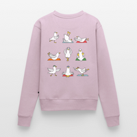 Yoga Möwen - Frauen Premium Pullover - Altrosa