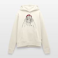 Kurt Hansen Walross - Frauen Premium Hoodie - Naturweiß