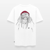 Kurt Hansen Walross - Unisex Premium T-Shirt - Weiß