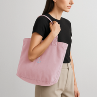 Anker - Vintage-Washed Shopper - Vintage Rosa