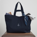 Anker - Recycelte Shopping Bag - Navy