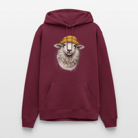 Schaf - Unisex Premium Hoodie - Burgunderrot