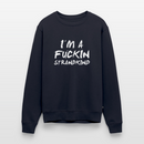 I'm a fuckin Strandkind - Unisex Premium Pullover - Navy