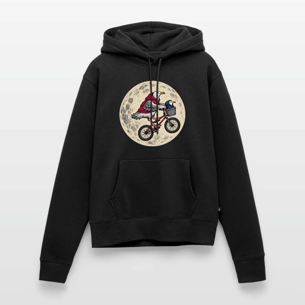 Möwe nach Hause. - Frauen Premium Hoodie - Schwarz