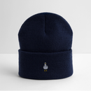 F**k You Möwe - Bestickte Wintermütze - Navy