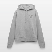 Moin Fisch - Frauen Premium Hoodie - Grau meliert