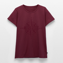 Nordkurs - Frauen Premium T-Shirt - Burgunderrot