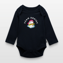 Team Dreist - Baby Bio-Langarm-Body - Navy