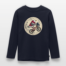Möwe nach Hause - Kinder Premium Langarmshirt - Navy