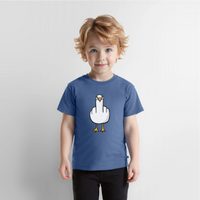 F**k You Möwe - Kinder Premium T-Shirt - Taubenblau