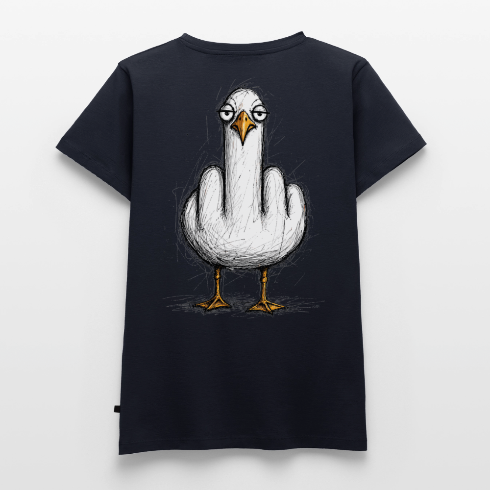 F**k You Möwe - Frauen Premium T-Shirt - Navy