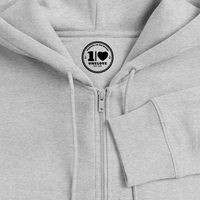 Anker Stick - Frauen Premium Kapuzenjacke - Grau meliert