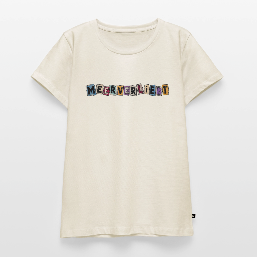 Meerverliebt - Frauen Premium T-Shirt - Naturweiß