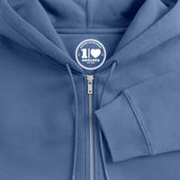Team Dreist - Unisex Premium Kapuzenjacke - Taubenblau