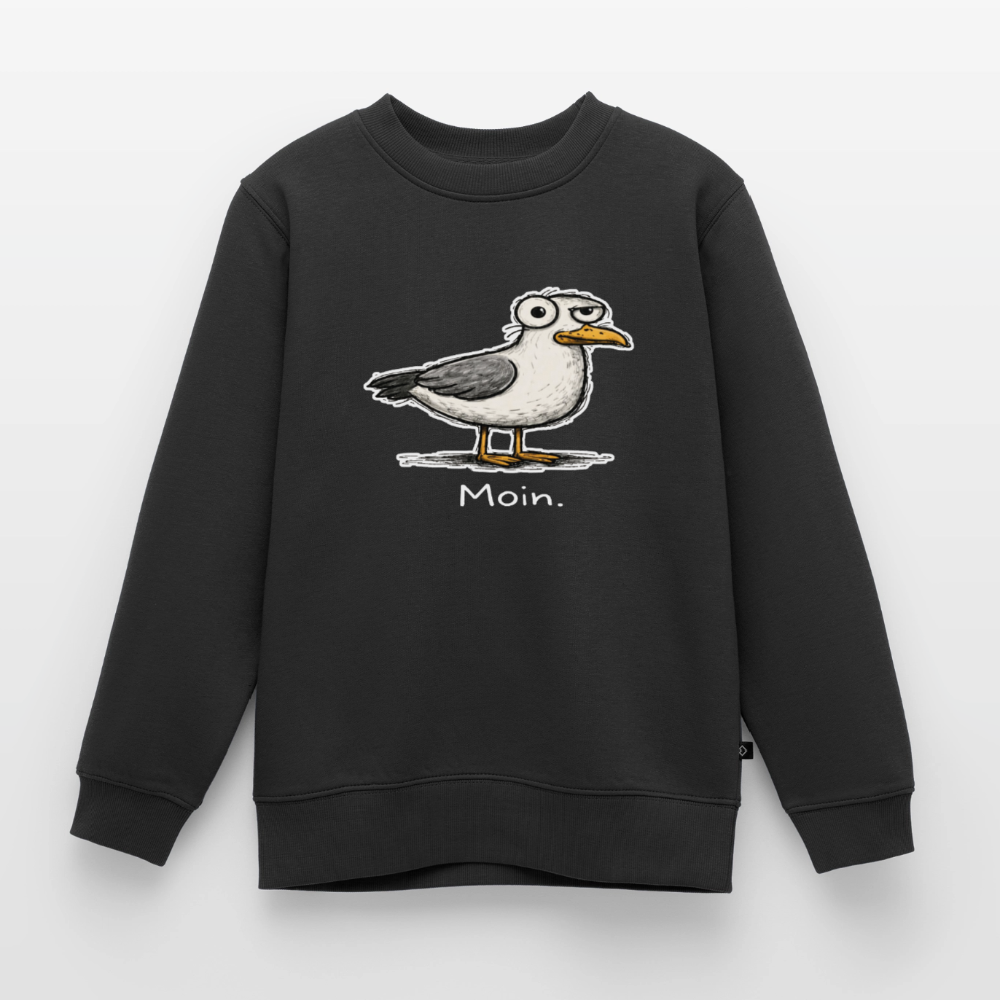 Möwenkopp - Kinder Premium Pullover - Schwarz