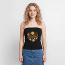 Strandkind - Frauen Organic Bandeau Top - Schwarz
