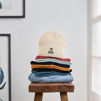 Lovebird -  Unisex Bio FISHERMAN BEANIE - Natur