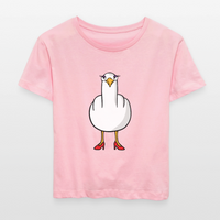 F**k You Möwenlady - Relaxed Frauen Bio-T-Shirt - Hellrosa