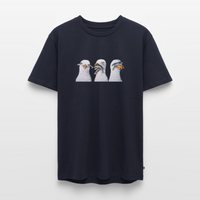 Drei weise Möwen - Unisex Premium T-Shirt - Navy
