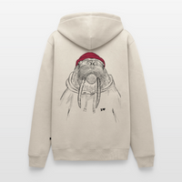 Kurt Hansen Walross - Unisex Premium Hoodie - Beige