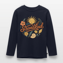 Strandkind - Kinder Premium Langarmshirt - Navy