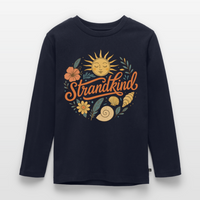 Strandkind - Kinder Premium Langarmshirt - Navy