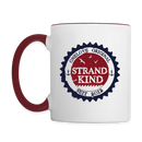 Strandkind Original - Tasse zweifarbig - Weiß/Rotbraun