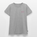 Im Herzen verankert Stick - Frauen Premium T-Shirt - Grau meliert