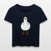F**k You Möwenlady - Relaxed Frauen Bio-T-Shirt - Navy