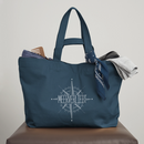 Nordkurs - Recycelte Shopping Bag - Tiefes Teal 