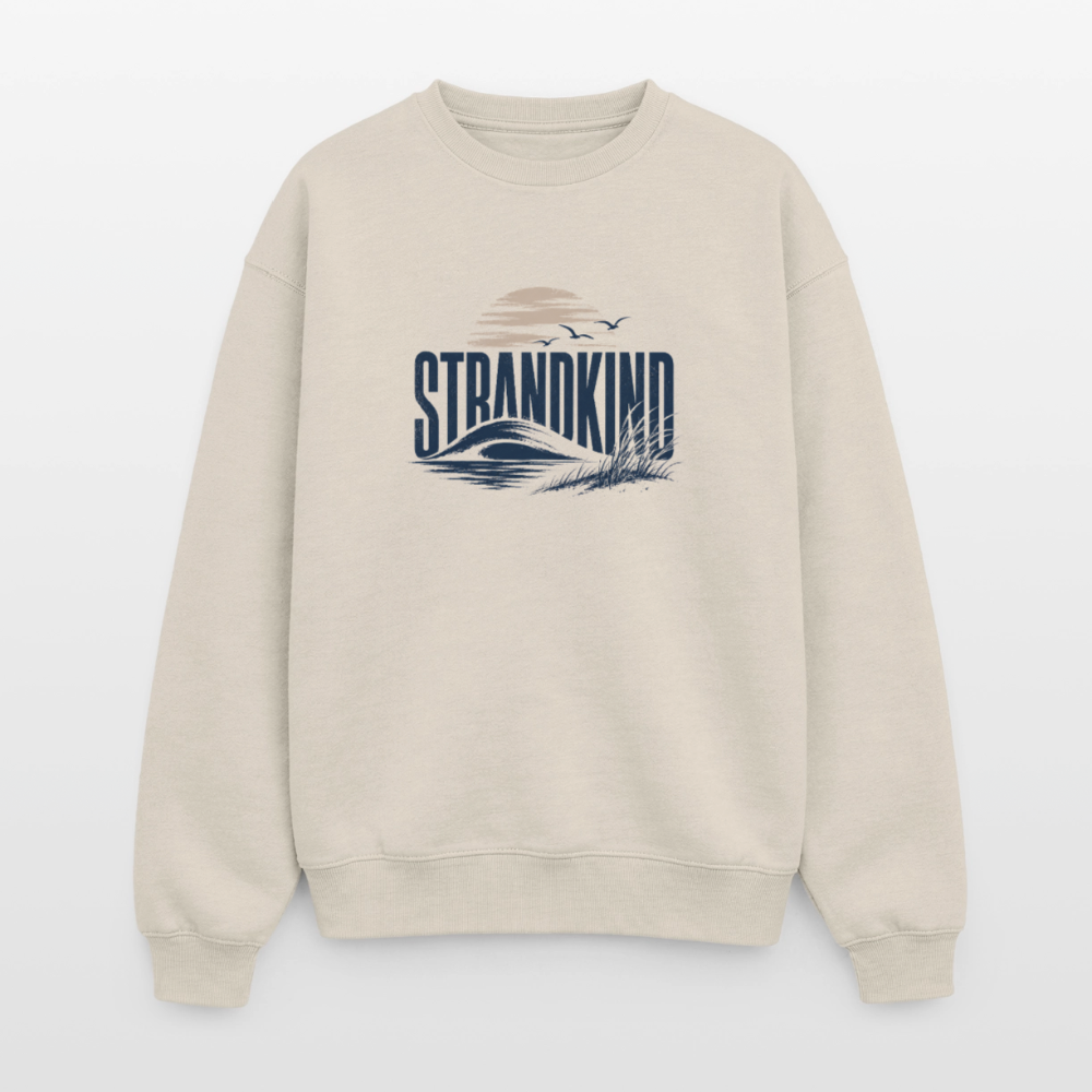 Strandkind - Oversized Heavyweight Unisex Sweatshirt - Beige