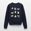Yoga Möwen - Frauen Premium Pullover - Navy